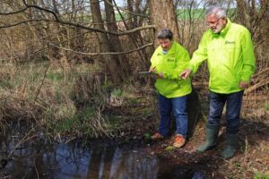BUND Ortsgruppe Bretten im Amphibieneinsatz